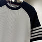 Thom Browne Short Sleeve 4-Bar T-Shirt