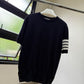 Thom Browne Short Sleeve 4-Bar T-Shirt