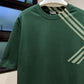 Burberry Check Sleeve Cotton T-Shirt