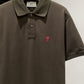 AMI de Coeur Polo Shirt (Coffee)