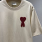 AMI de Coeur Patch T-Shirt (Neutral/Oversized)