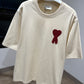 AMI de Coeur Patch T-Shirt (Neutral/Oversized)