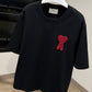 AMI de Coeur Patch T-Shirt (Black/Oversized)