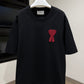 AMI de Coeur Patch T-Shirt (Black/Oversized)
