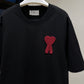 AMI de Coeur Patch T-Shirt (Black/Oversized)