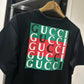 Gucci Black Cotton T-Shirt