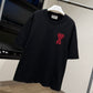 AMI de Coeur Patch T-Shirt (Black/Oversized)
