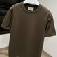 AMI Paris T-Shirt (Coffee/Reg)