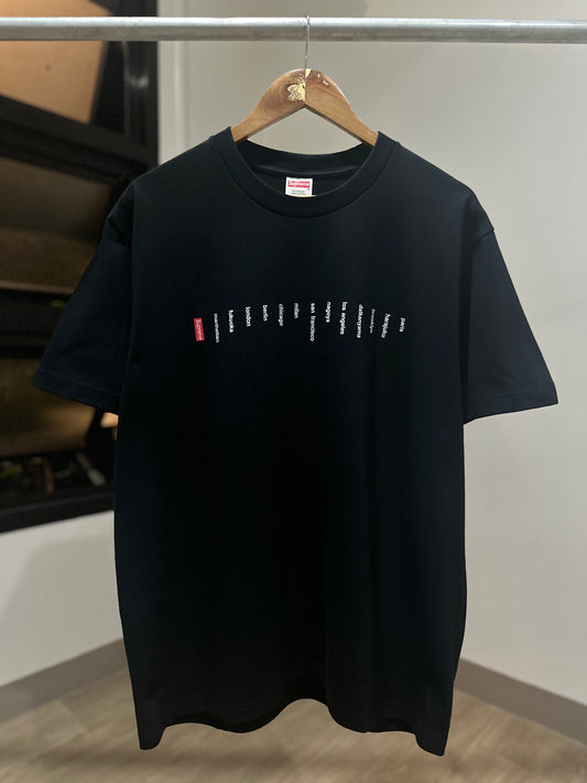 Supreme Tee - Location (Black)