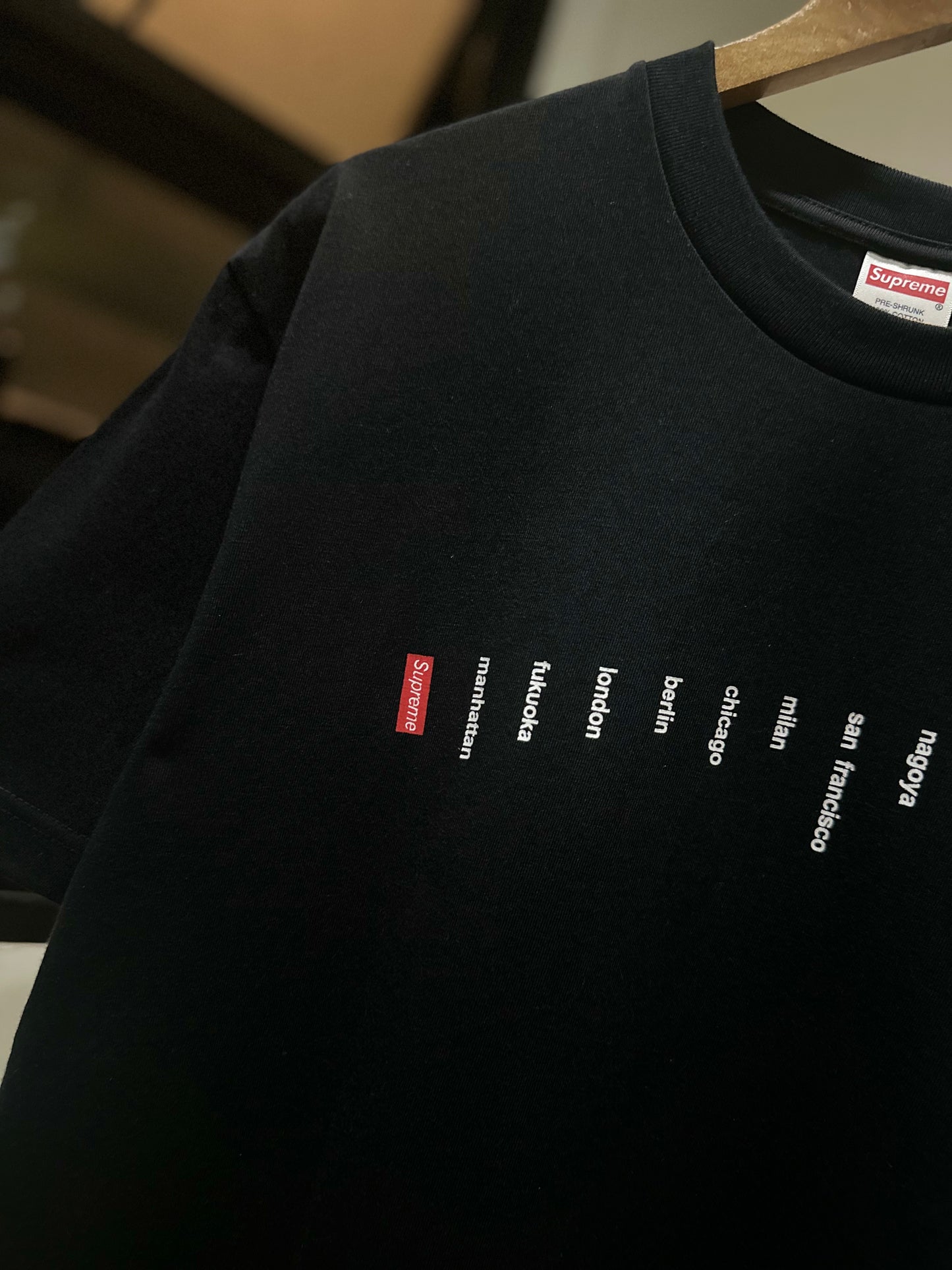 Supreme Tee - Location (Black)