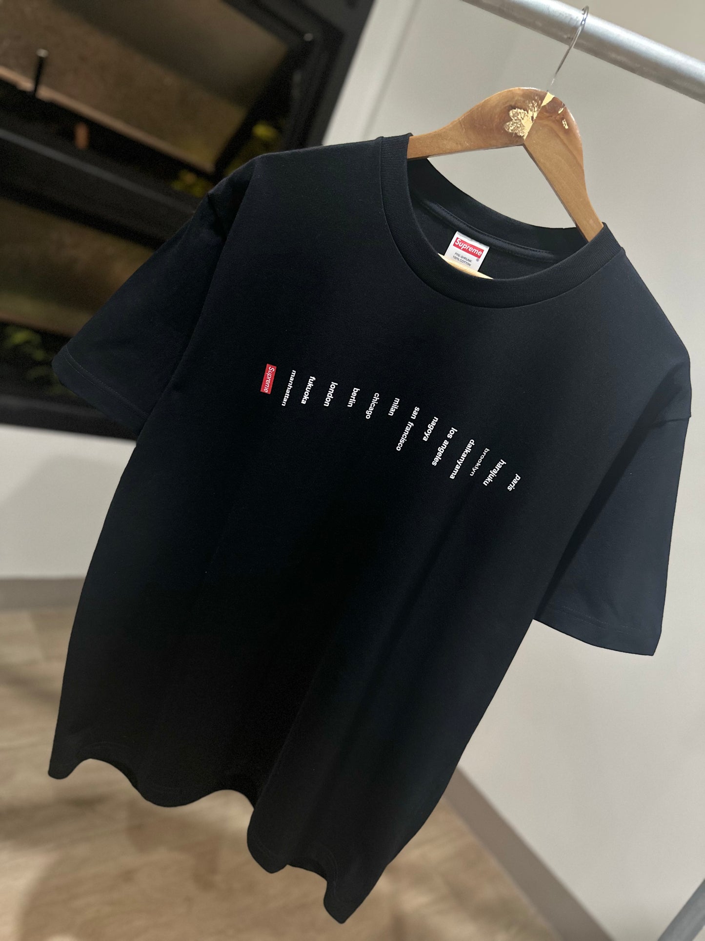 Supreme Tee - Location (Black)