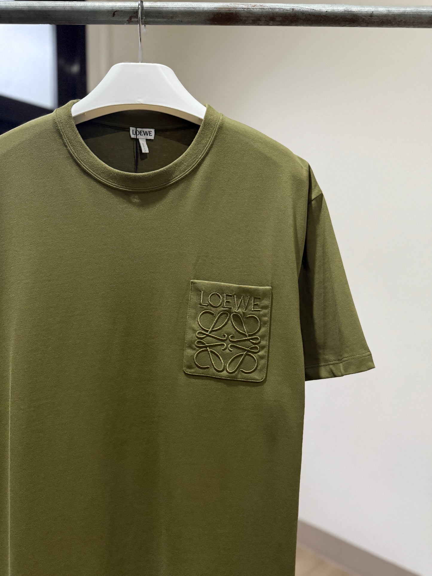 Loewe Relaxed Fit T-Shirt (Khaki Green)