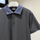 Burberry Check Collar Polo Shirt