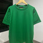 Louis Vuitton Short-Sleeved Cotton Crewneck (Green)