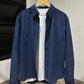AMI Paris Corduroy Long-Sleeve (Navy)