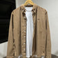AMI Paris Corduroy Long-Sleeve (Khaki)